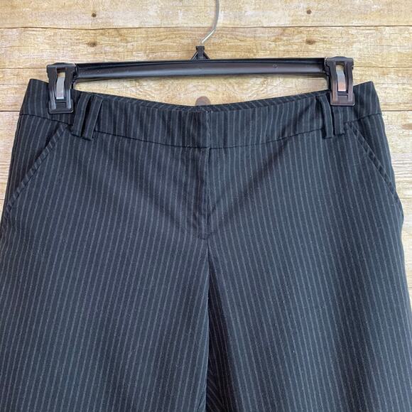 New York & Co Pinstripe Stretch Trousers  Bootcut - Picture 2 of 4